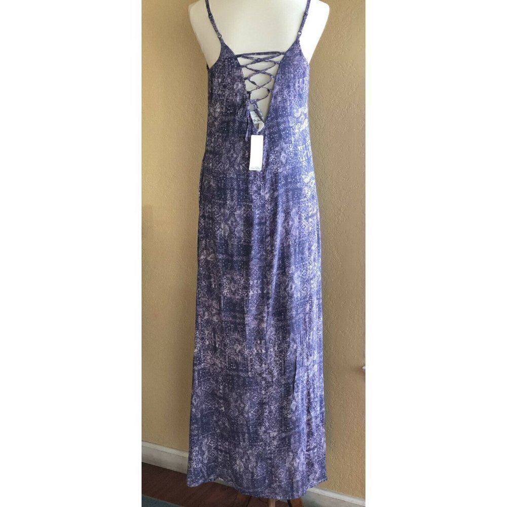 Others Follow Women’s Purple Feeling Good Purple Slit Maxi Dress Bluefly Size S - Picture 2 of 12